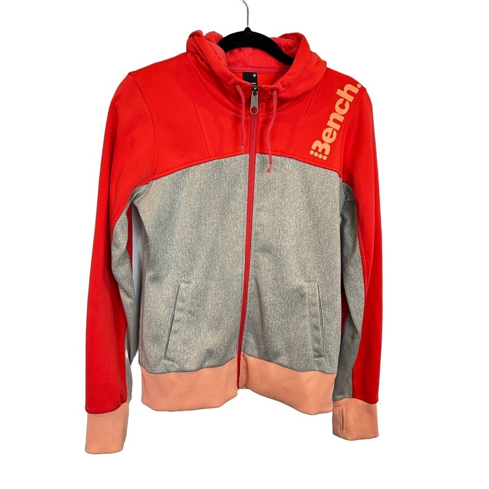 Bench Colorful Block Print Full Zip Hoodie‎ M